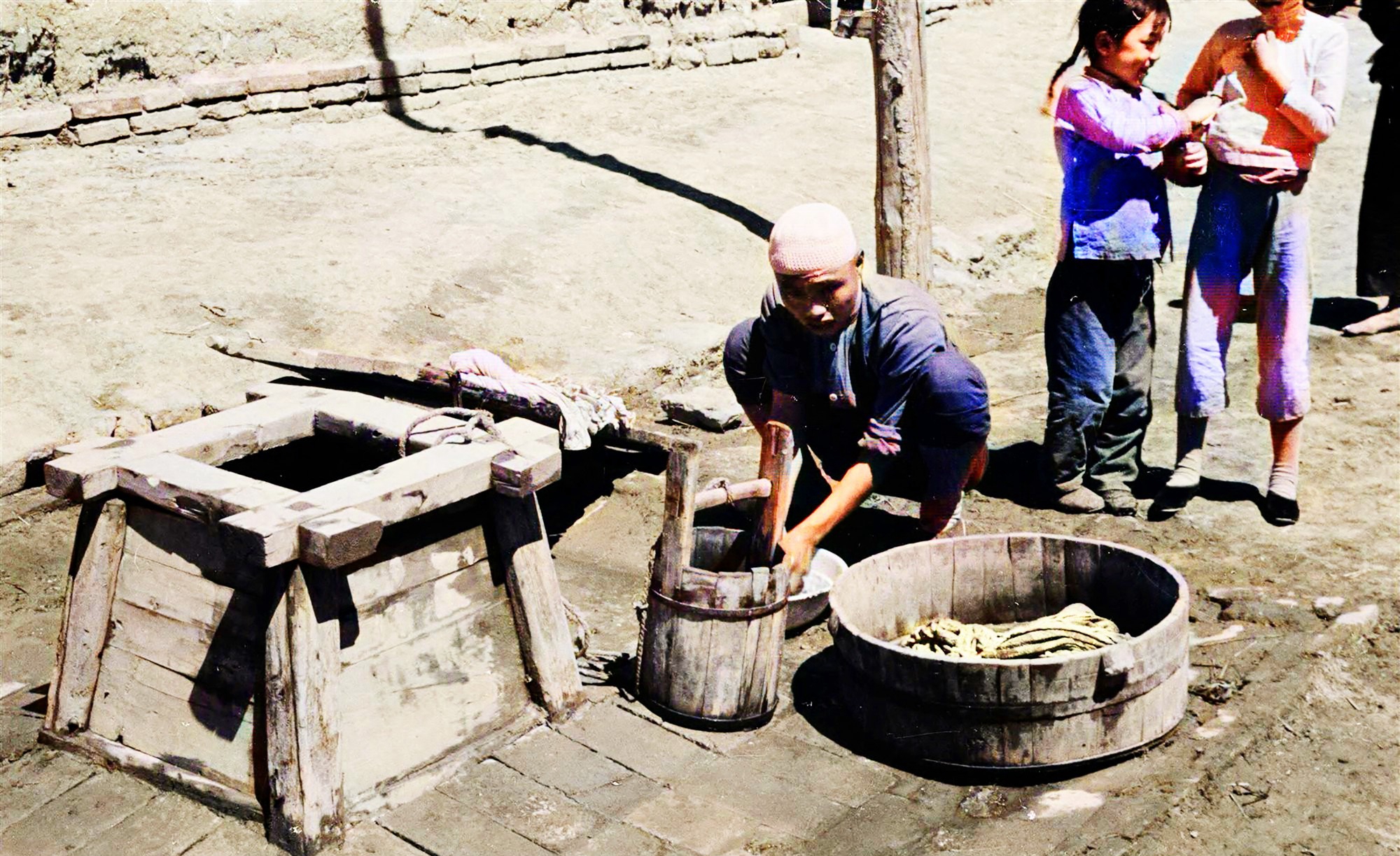 1937年的宁夏银川老照片