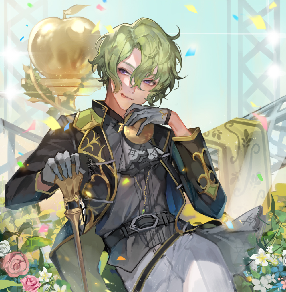 这组超写实风格的动漫人物插画壁纸,也是画得很细心很有风格了