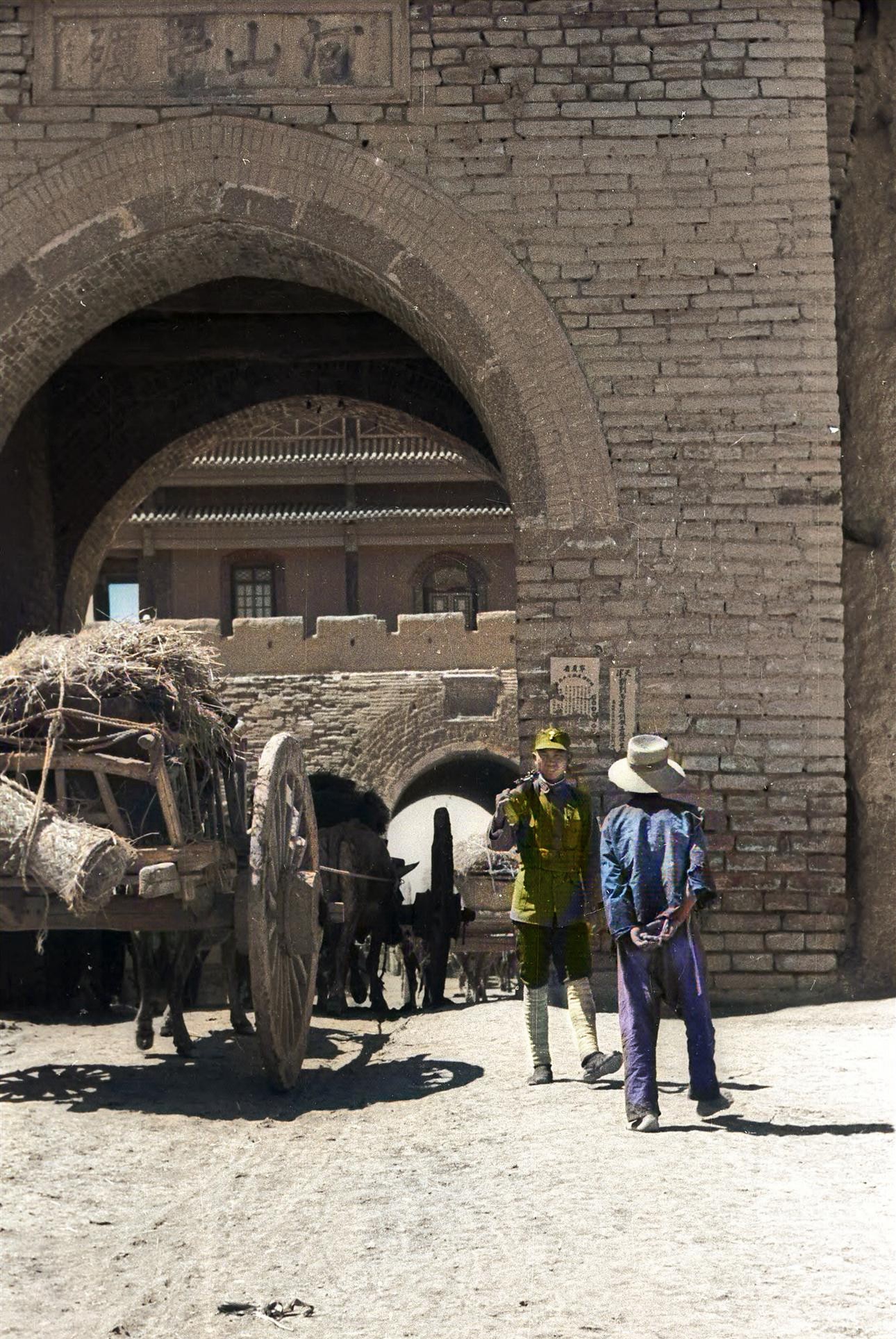 1937年的宁夏银川老照片