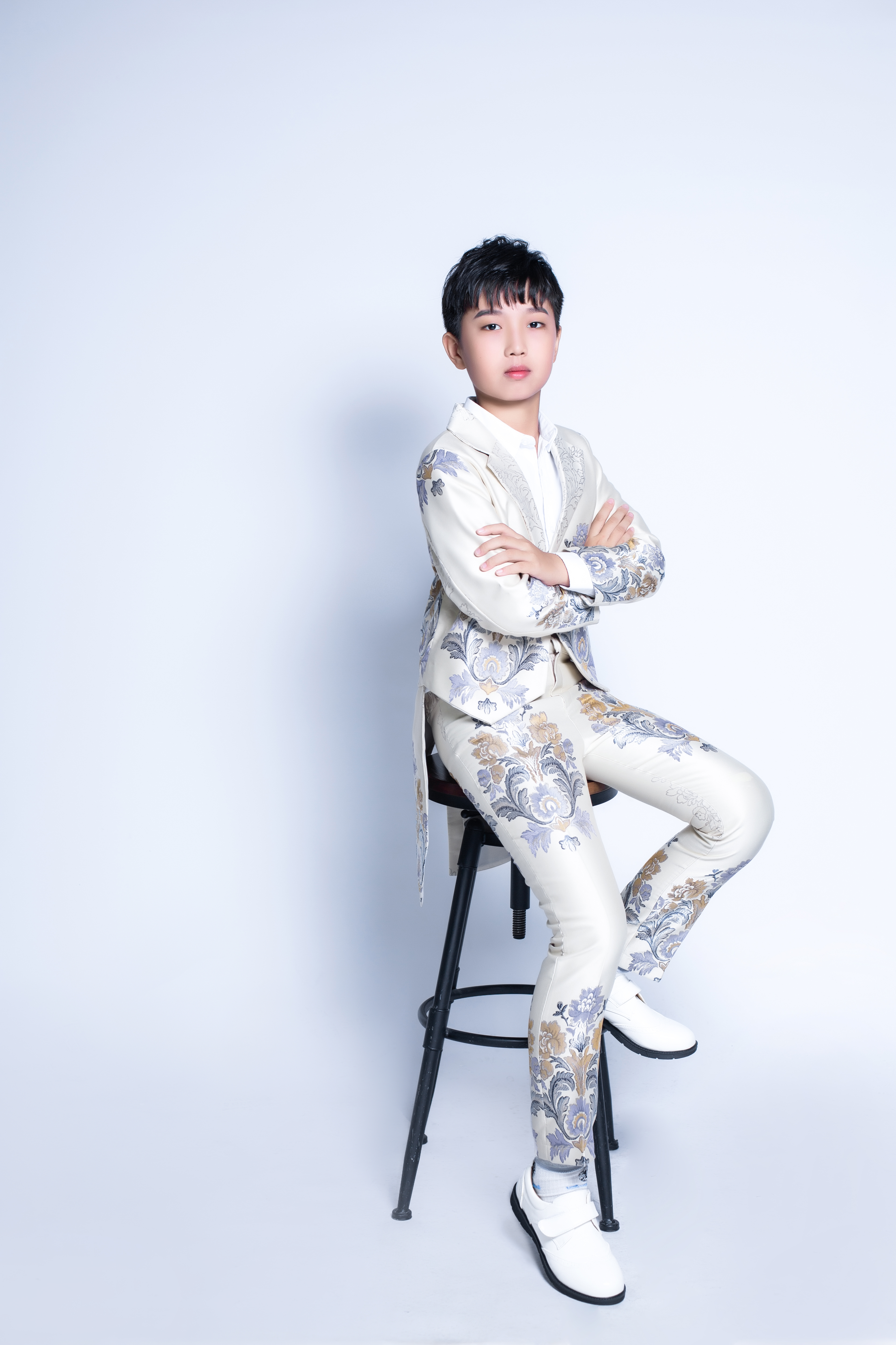 搏语童音少儿声乐小童星李禹辰近照小帅哥曝光