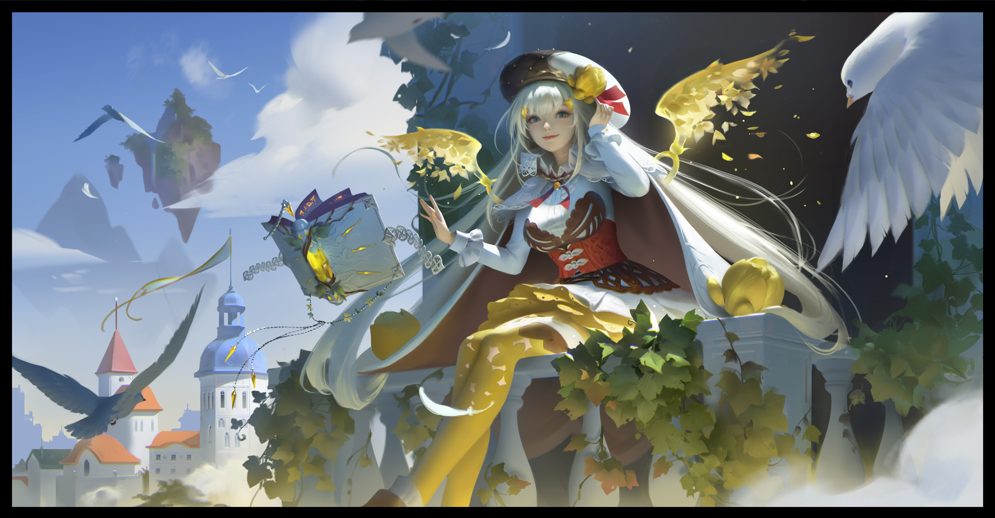 国人画师「圆子-lin」精美cg作品欣赏