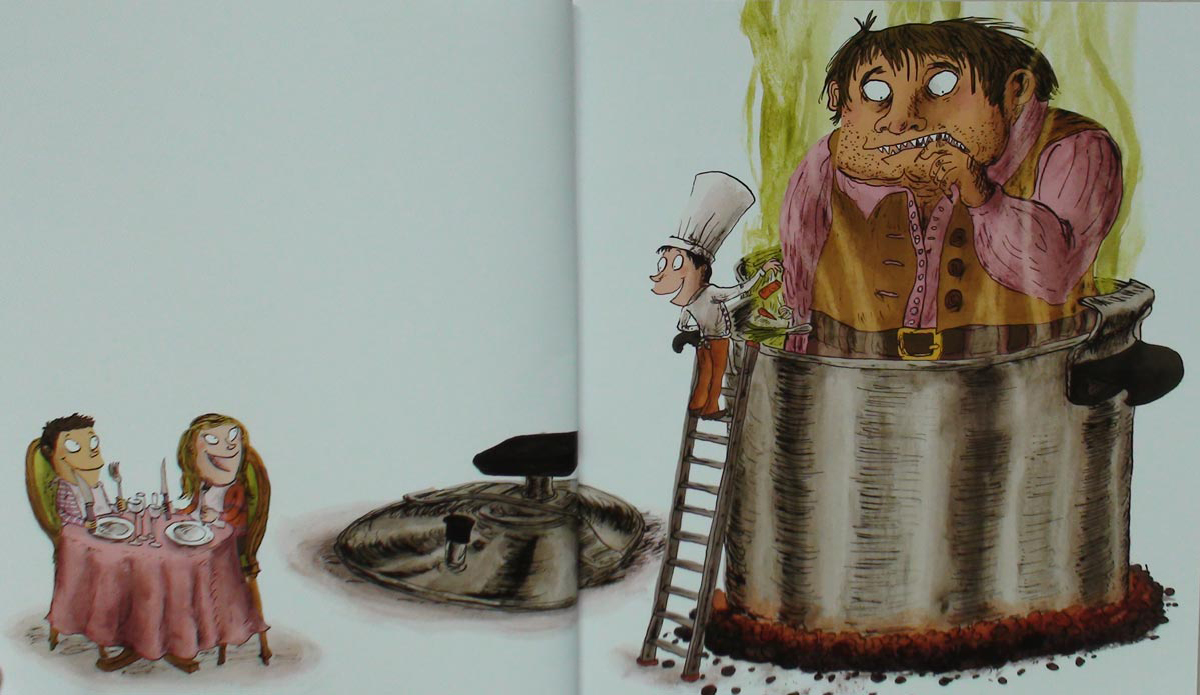 儿童绘本推荐《战胜食人魔》