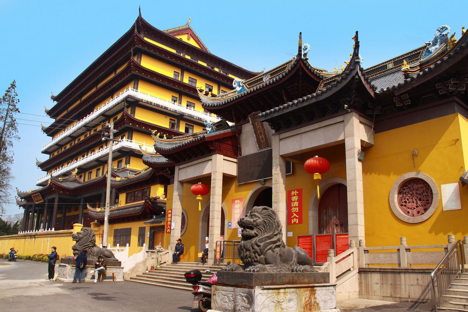 江苏常州横山桥景区风景