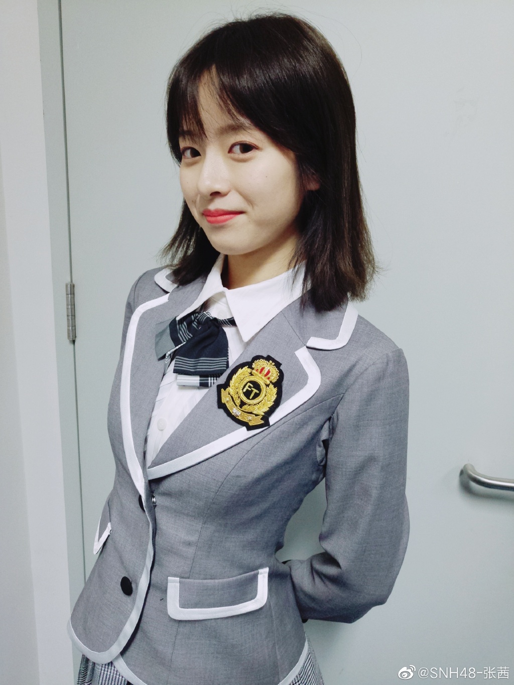 偶像女团snh48成员张茜迷人美照欣赏真好看