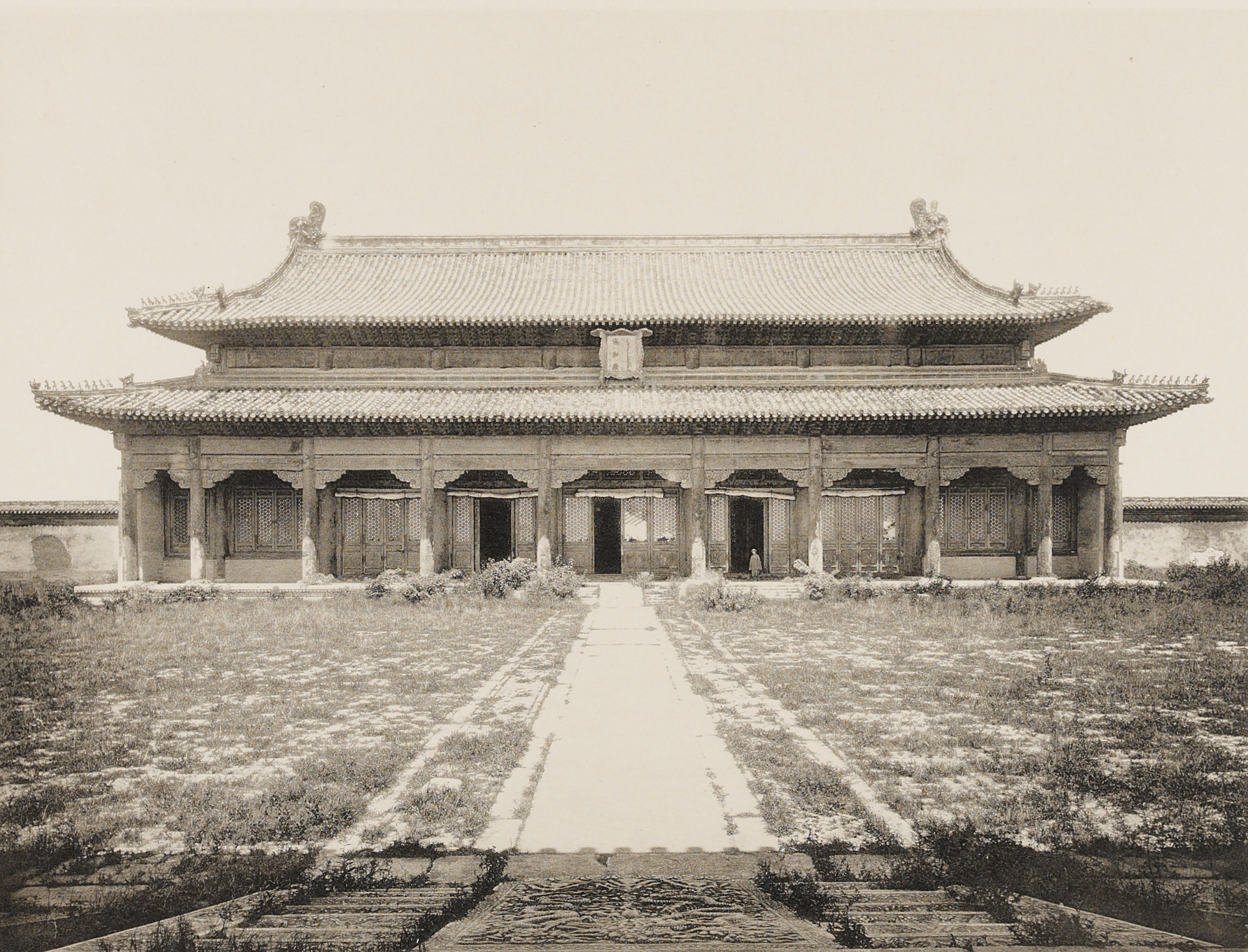 暮色紫禁城:1906年北京紫禁城老照片