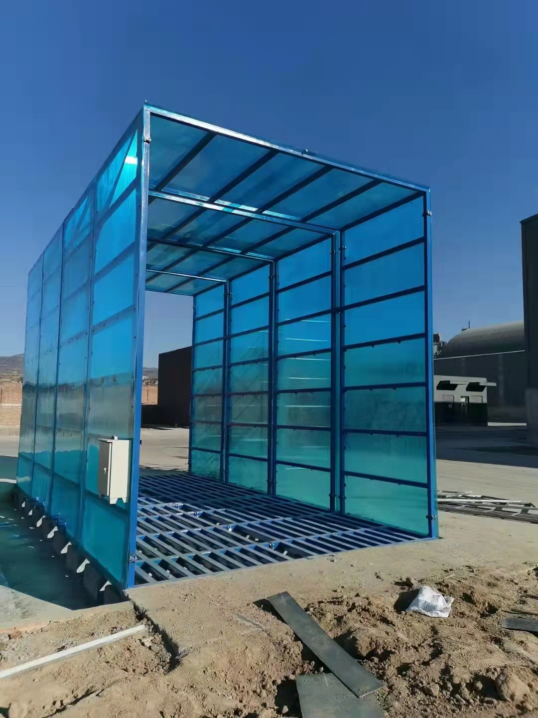 工程洗车机封闭式