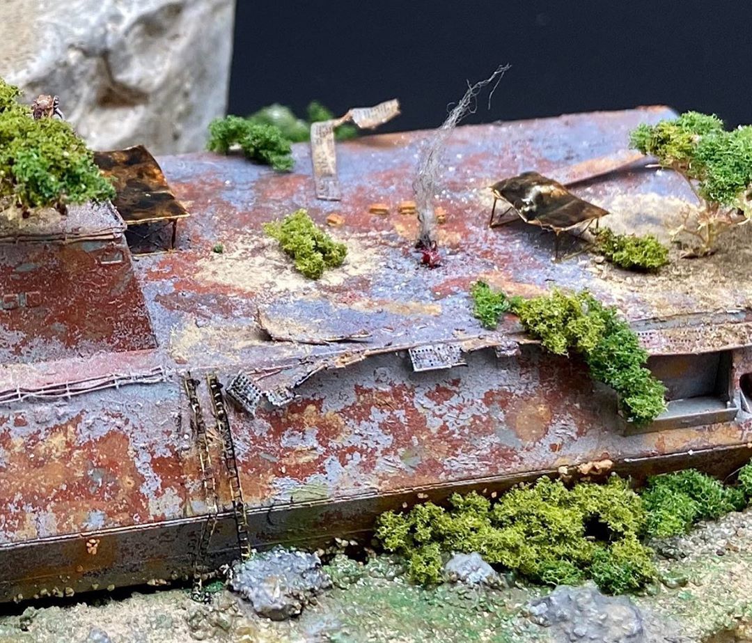 独立级濒海战斗舰残骸 微缩模型版