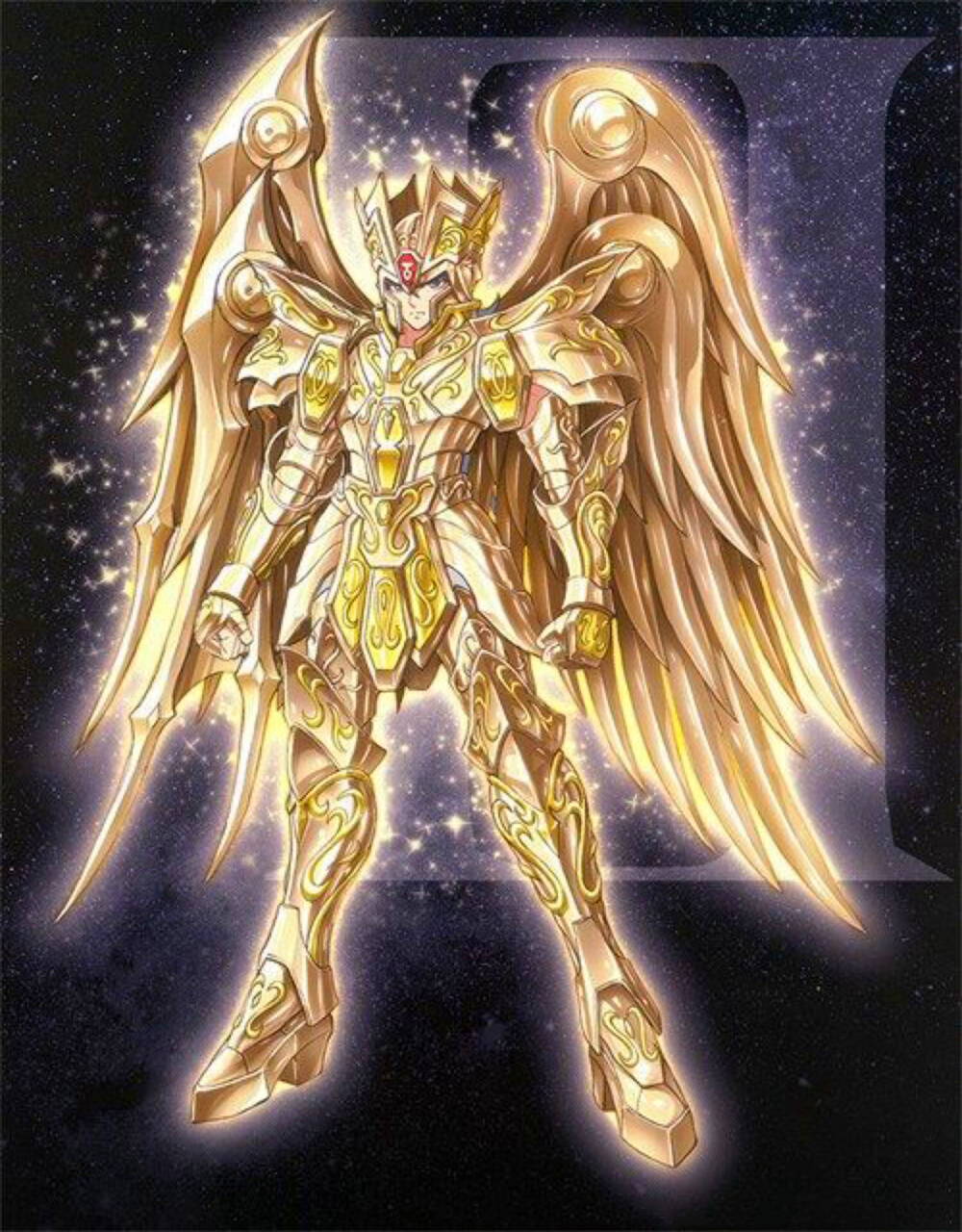 十二黄金圣斗士之神圣衣系列图集!身披黄金甲胄,脚踏五彩祥云
