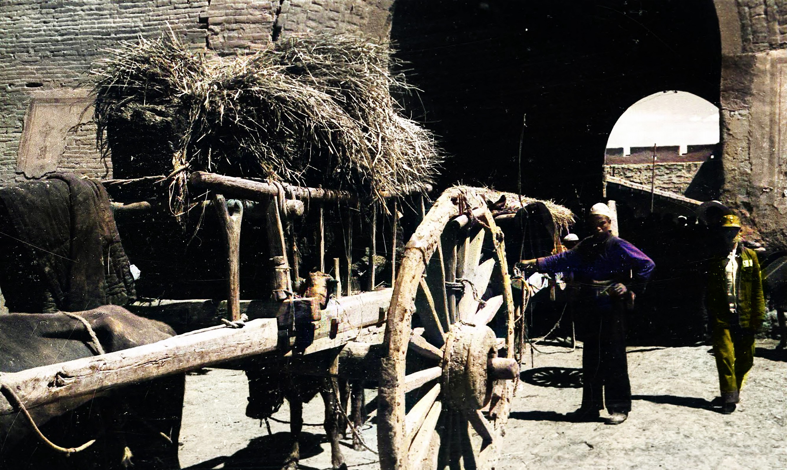 1937年的宁夏银川老照片