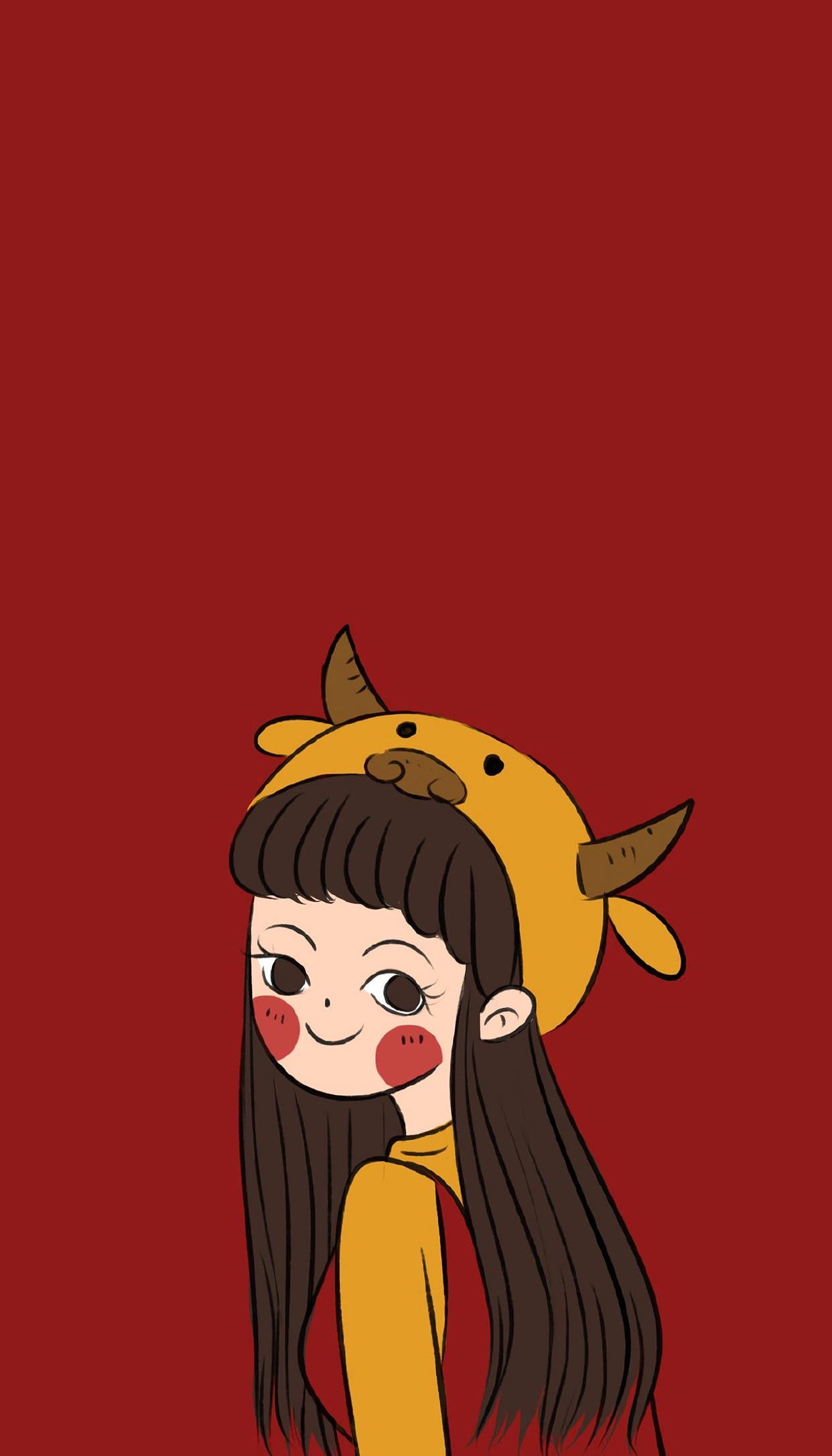 2021牛年头像壁纸,新年情侣头像