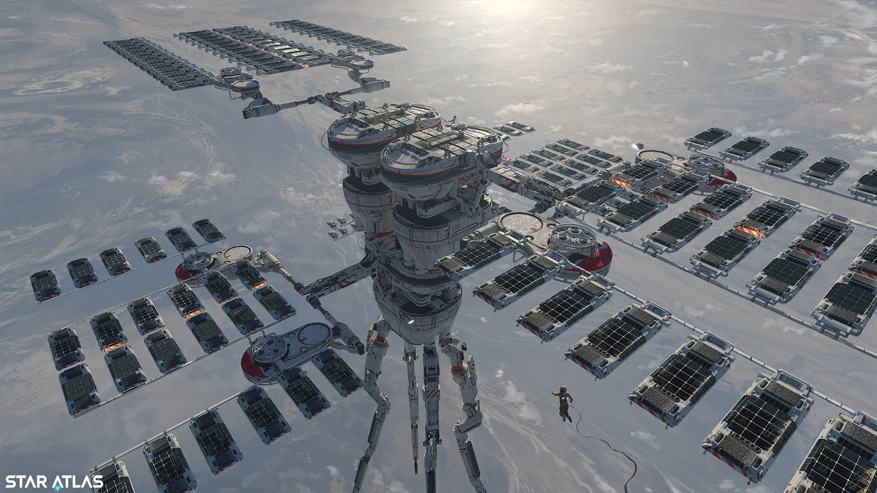 一组很有想象力的科幻飞船插画作品欣赏!有没有大片的感觉!