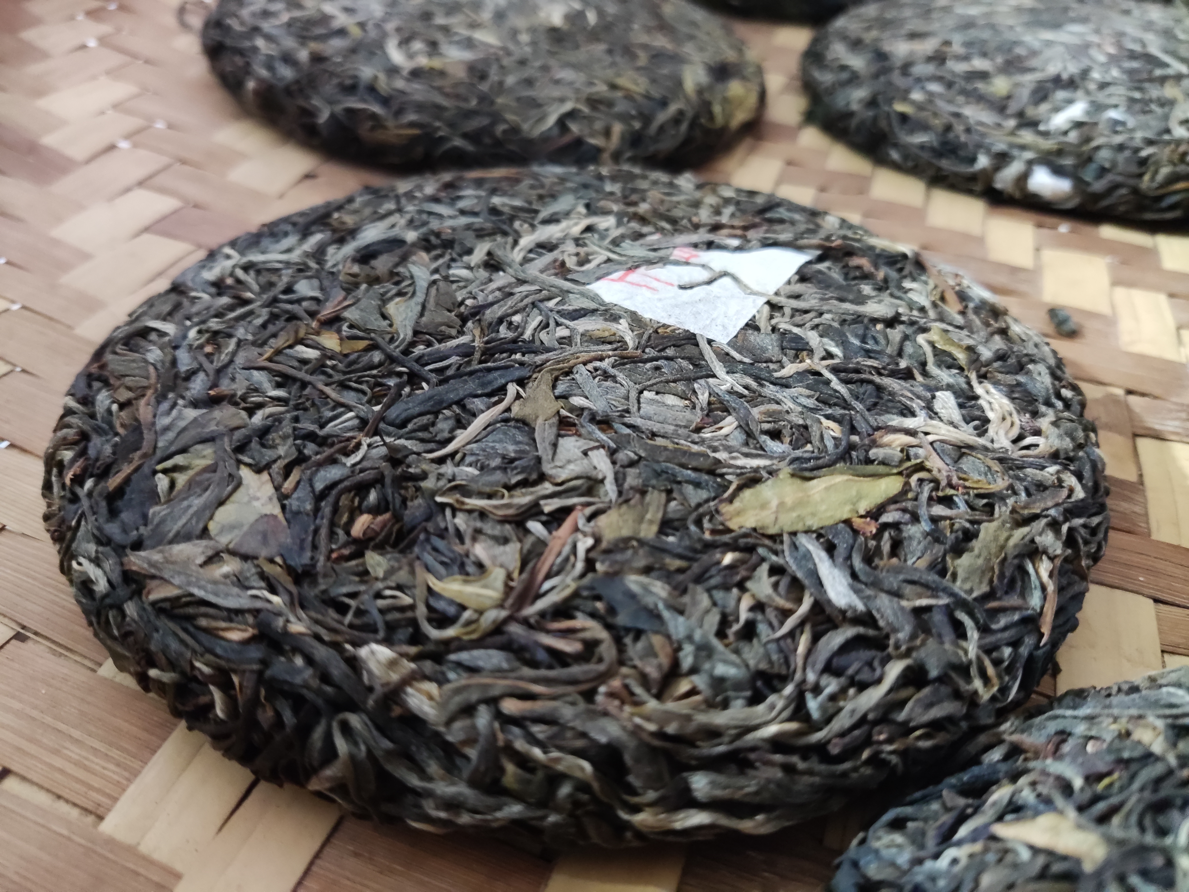 普洱镇沅九甲千家寨2022年古树春茶饼