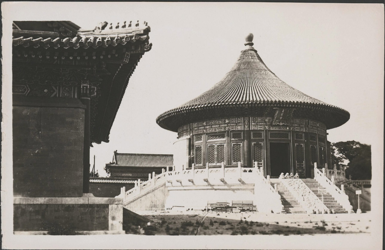 1935年的北京天坛老照片