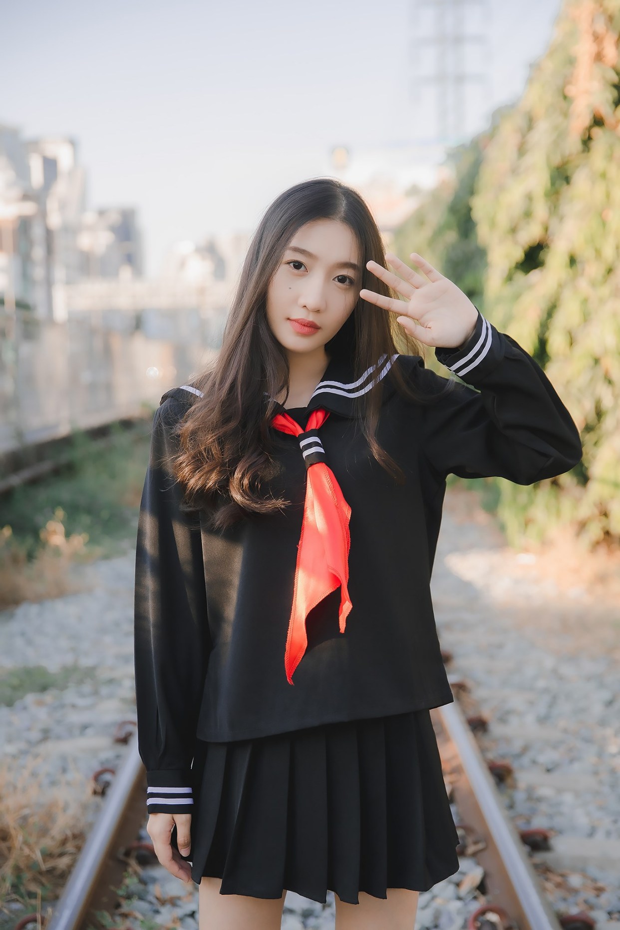 jk摄影,可爱少女