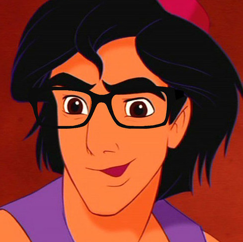 当迪士尼电影中的男人们戴上眼镜,瞬间更帅了!