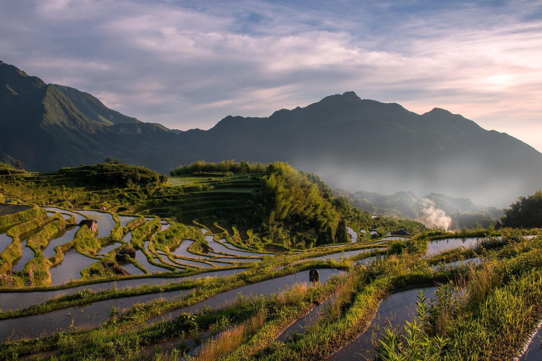 风光摄影:浙江丽水的梯田