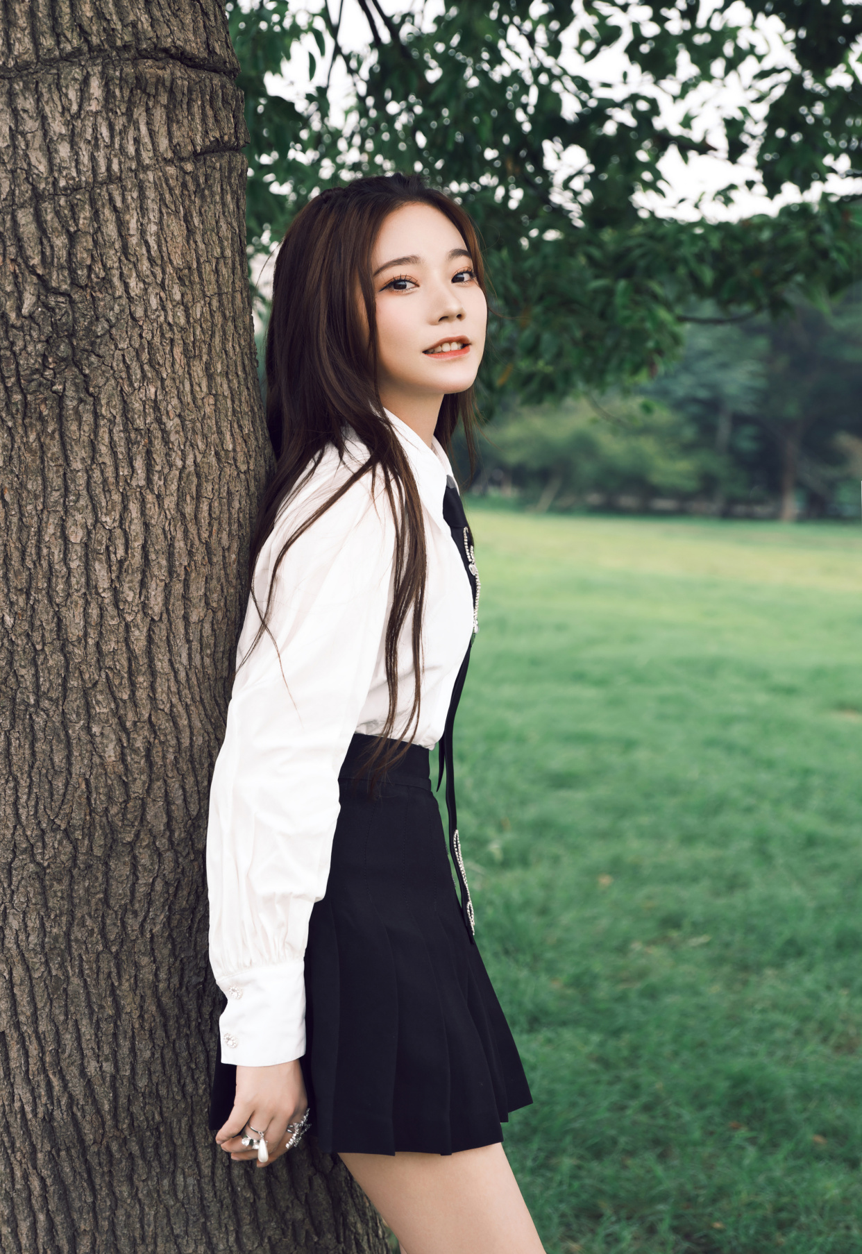 张紫宁美图:青春靓丽,甜美可爱