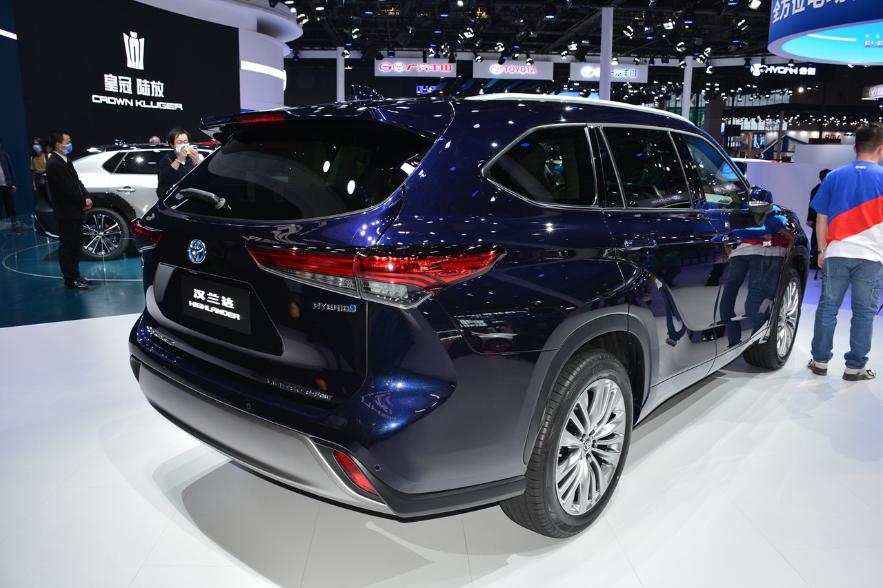 2021上海车展实拍:汉兰达