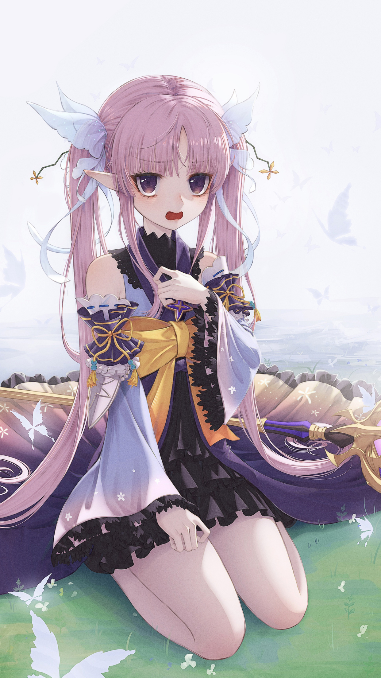 冰川镜华高清手机壁纸分享,她是《公主连结!re:dive》的小可爱