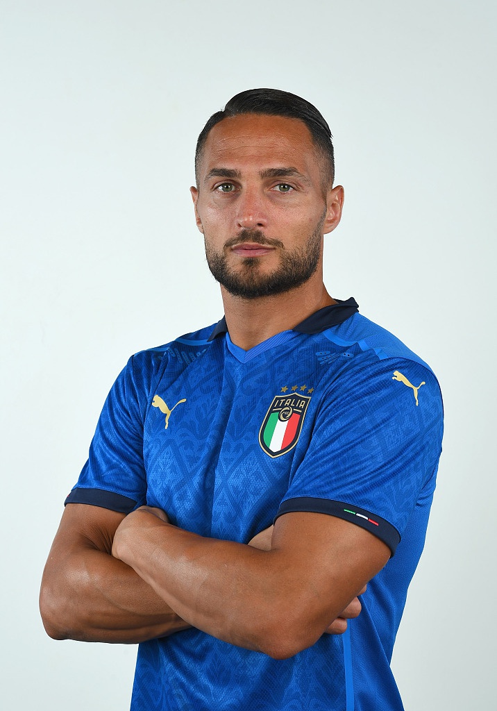 意大利20/21欧洲国家联赛前夕,意大利国家队晒出肖像照