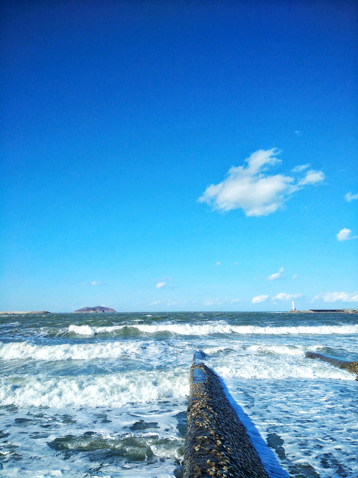 最美威海丨葡萄滩海水浴场