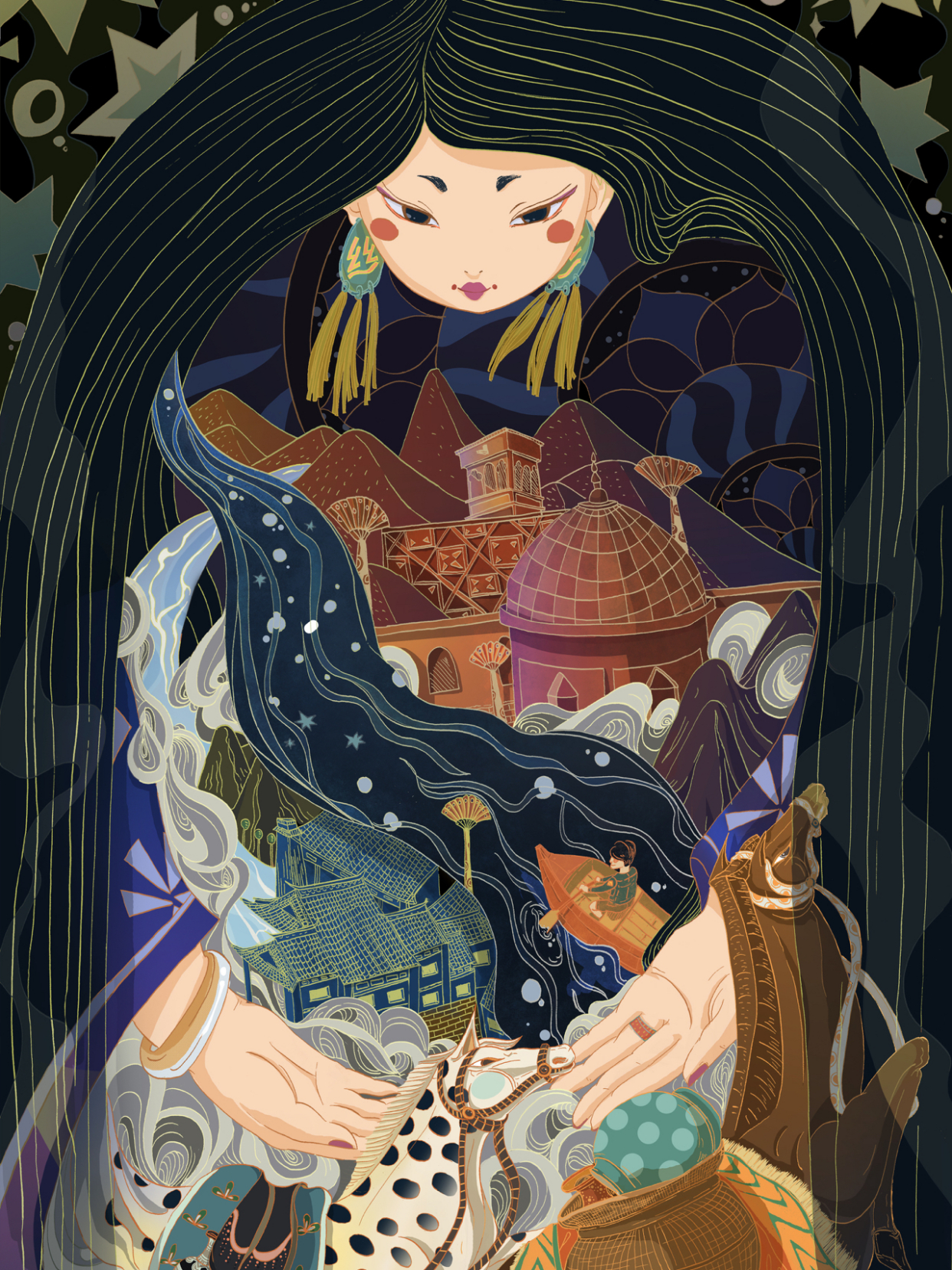 中国风插画 人物形象系列