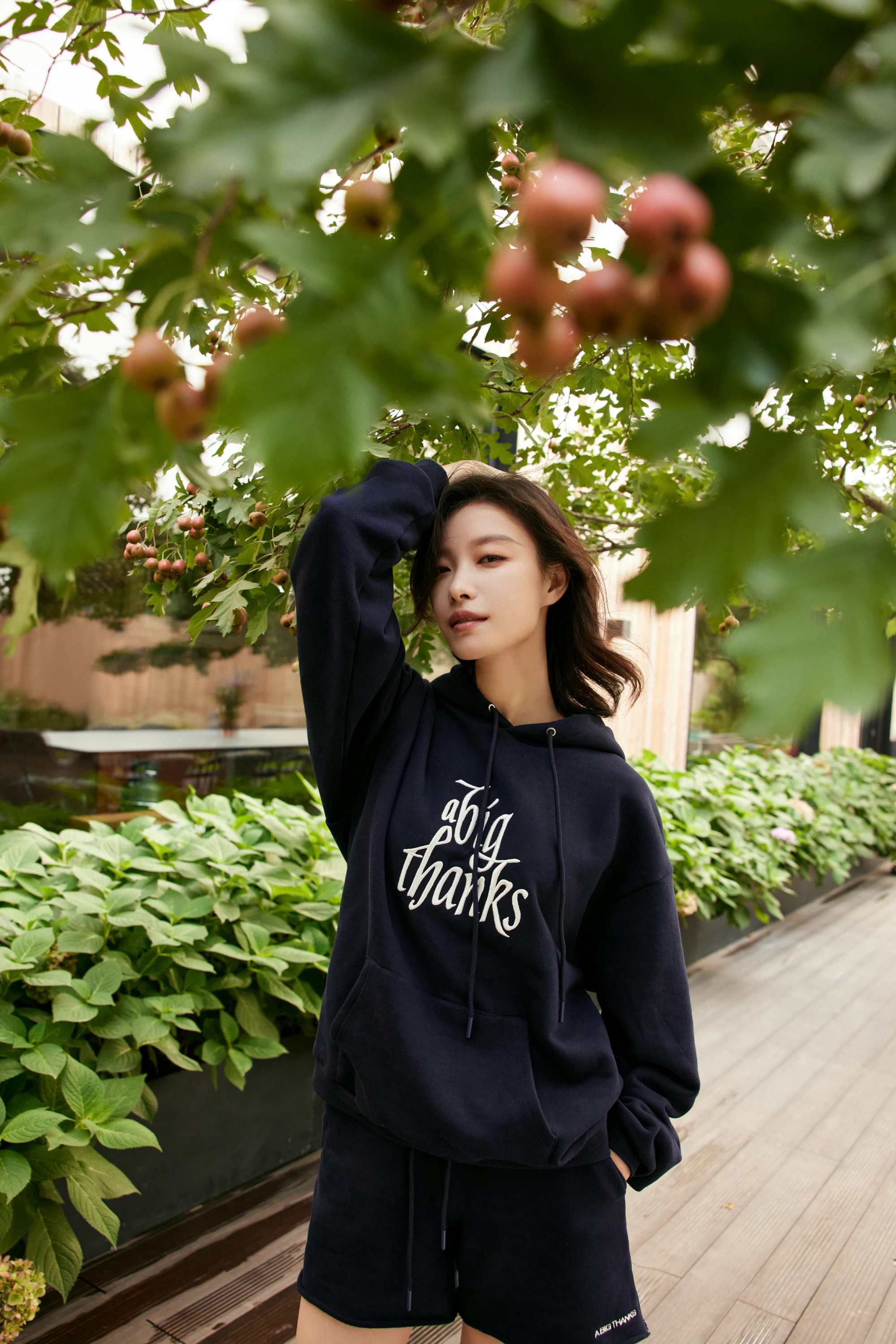 倪妮秋日氛围感随拍