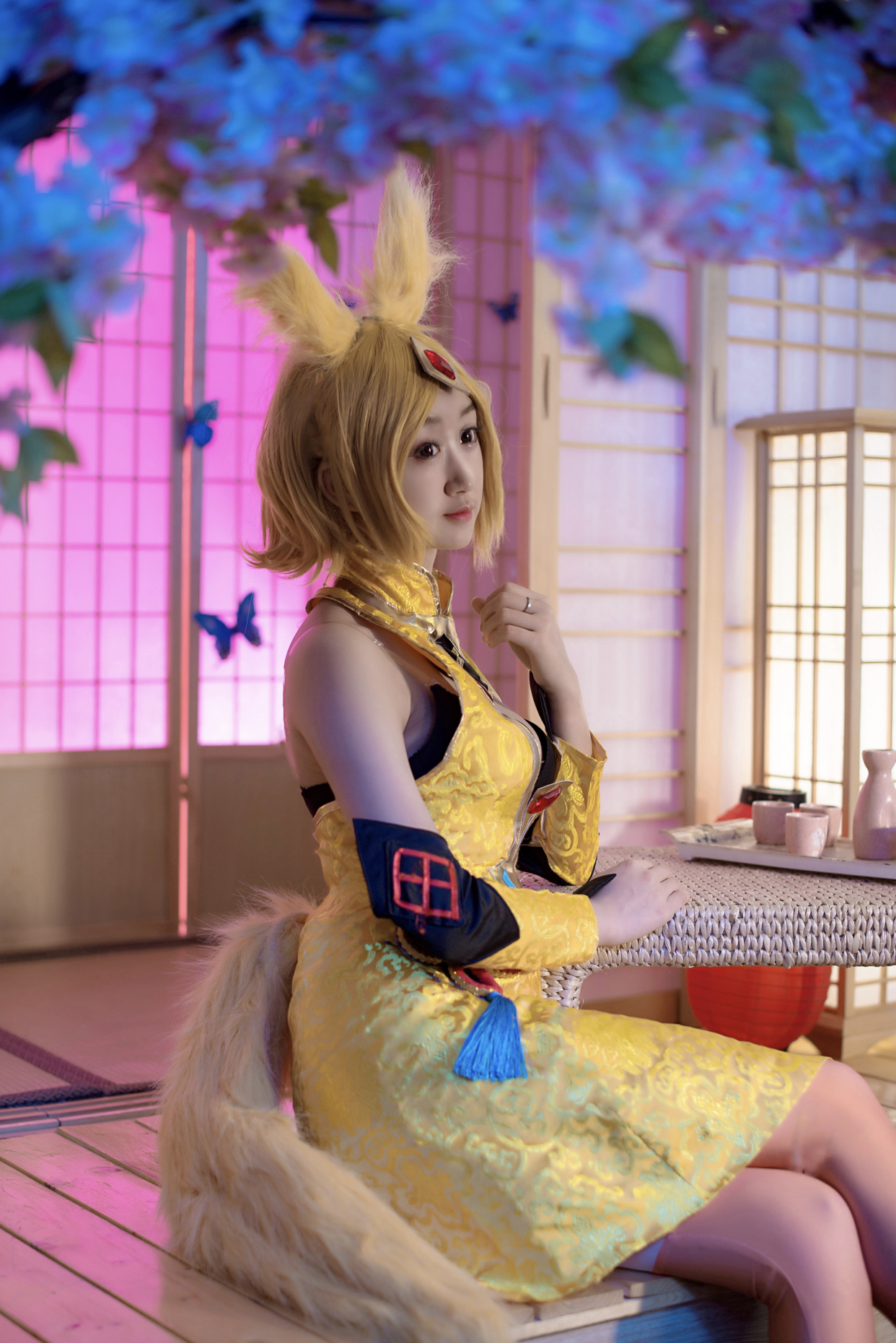 王者荣耀妲己cos赏析,请主人尽情吩咐吧