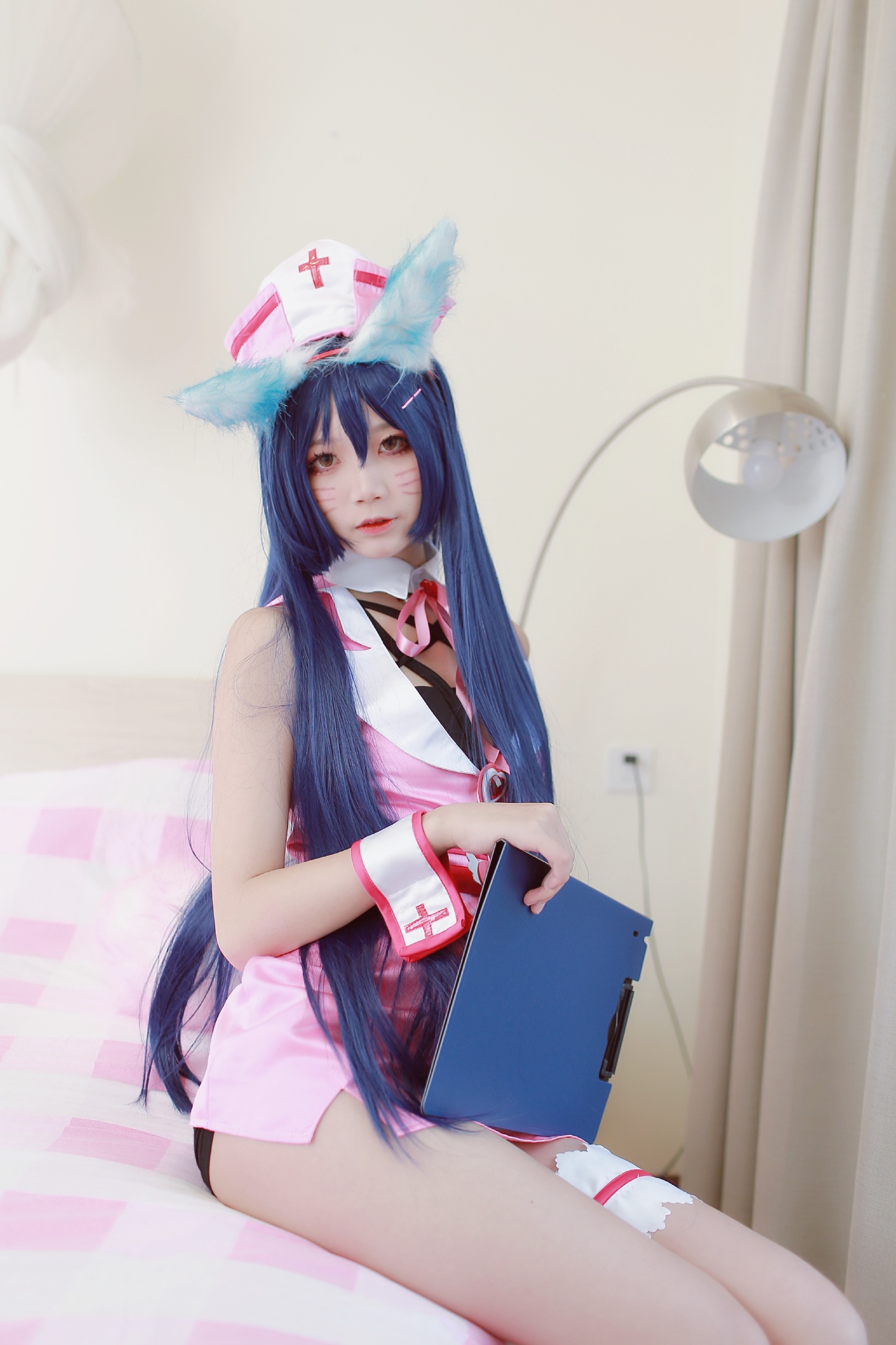 二次元cos丨lol·阿狸护士服丨五鬼百更