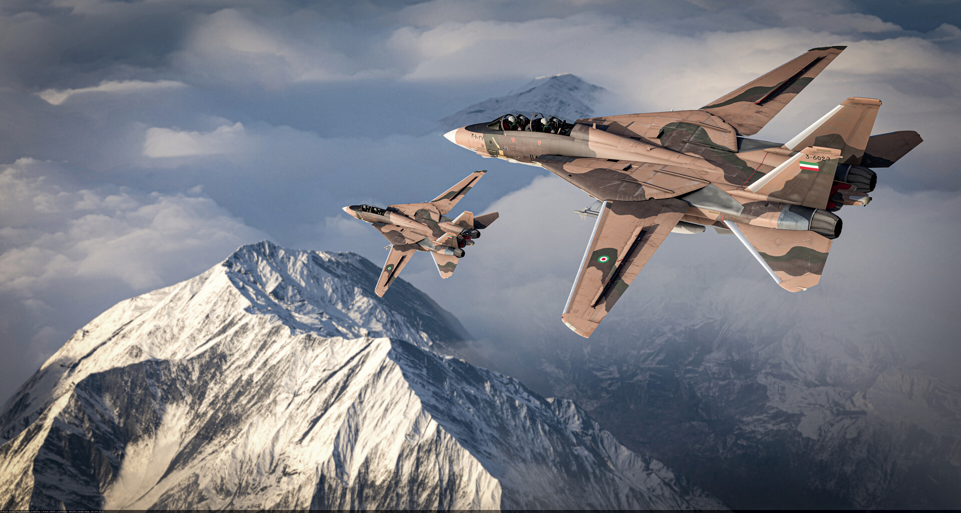 欣赏战斗机之美!一组很棒的近现代战斗机插画(建模)作品欣赏