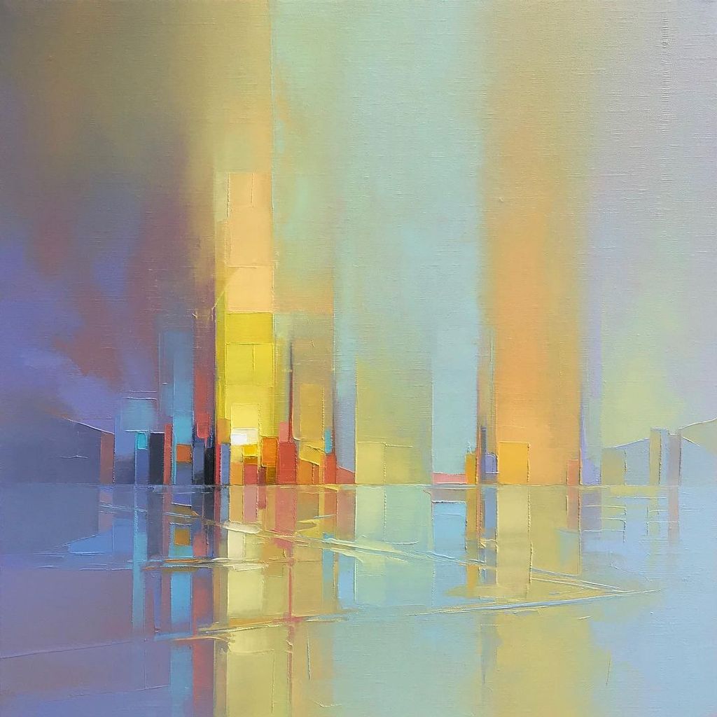 jason anderson:油画世界里的城市缩影