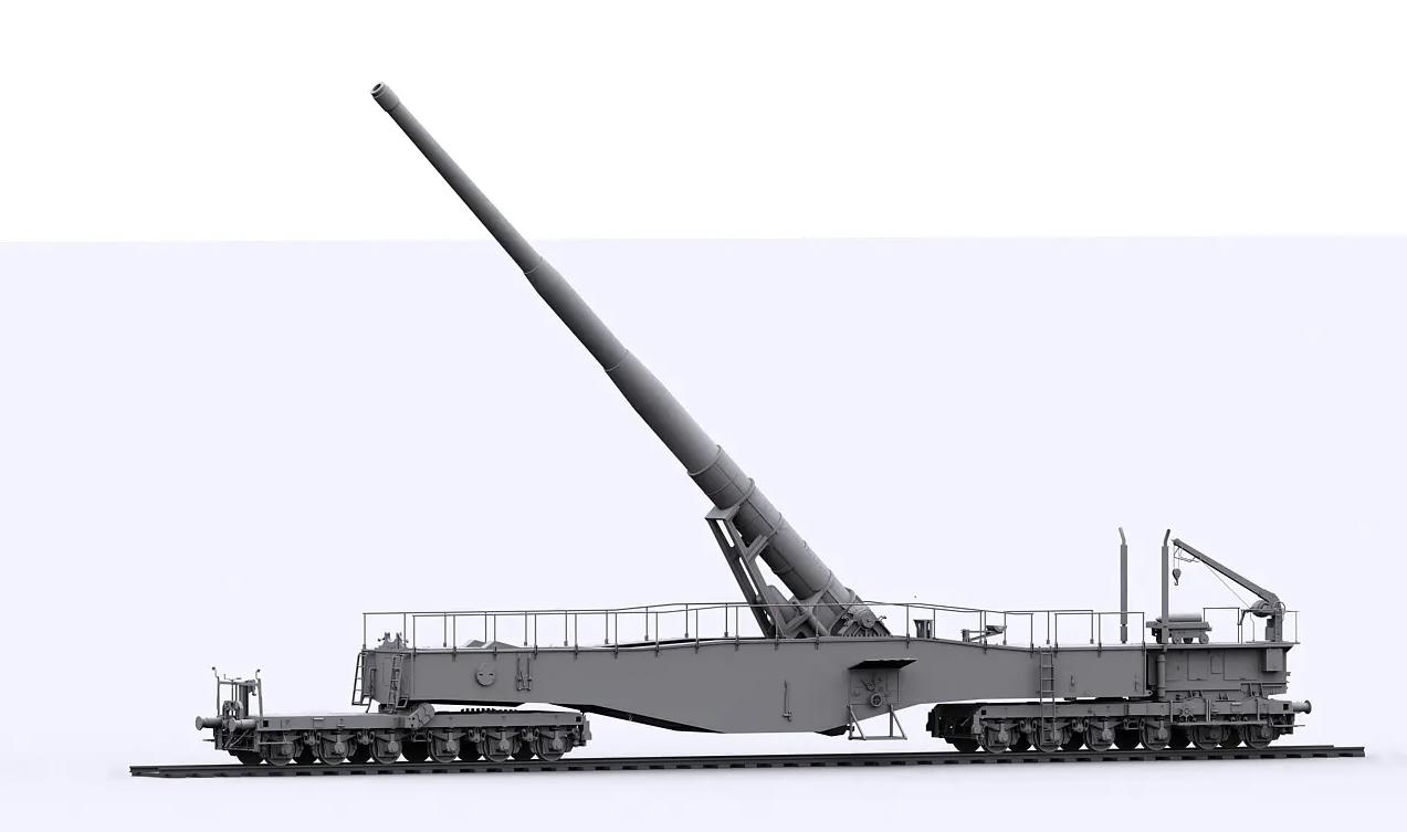 二战巨炮——k5列车炮
