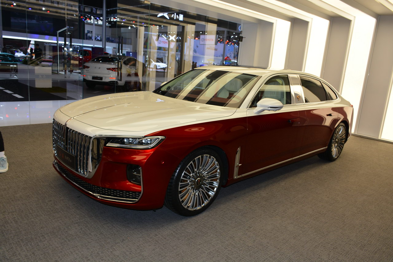 2020北京车展实拍:红旗h9