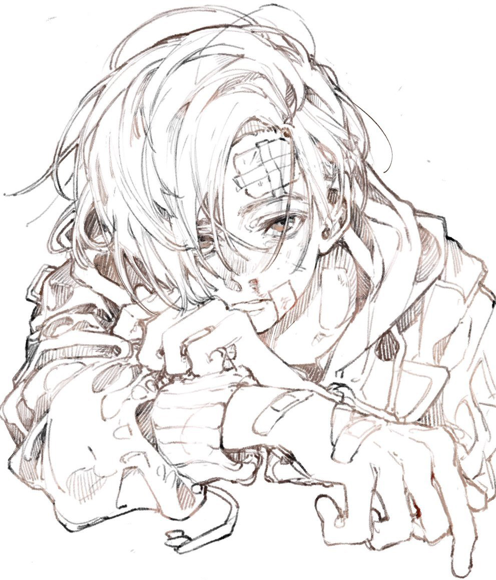 今日绘画分享:一组超精美的人物线稿,希望你能喜欢