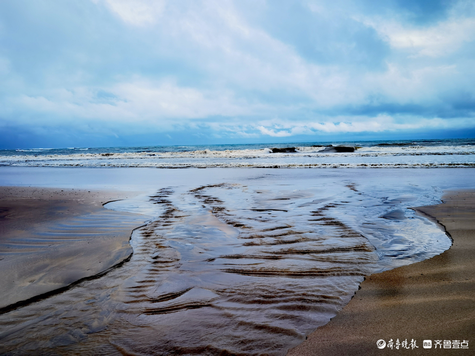 大雨过后的博鳌亚洲湾海滩