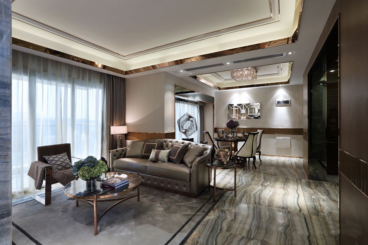 沈阳装修公司兴邦整装分享大户型简欧风格简单而不失奢华