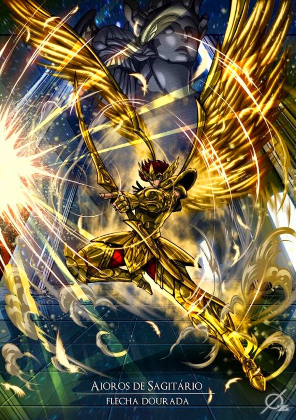 十二黄金圣斗士原画级精美插画图集!近乎于极致的大成之作