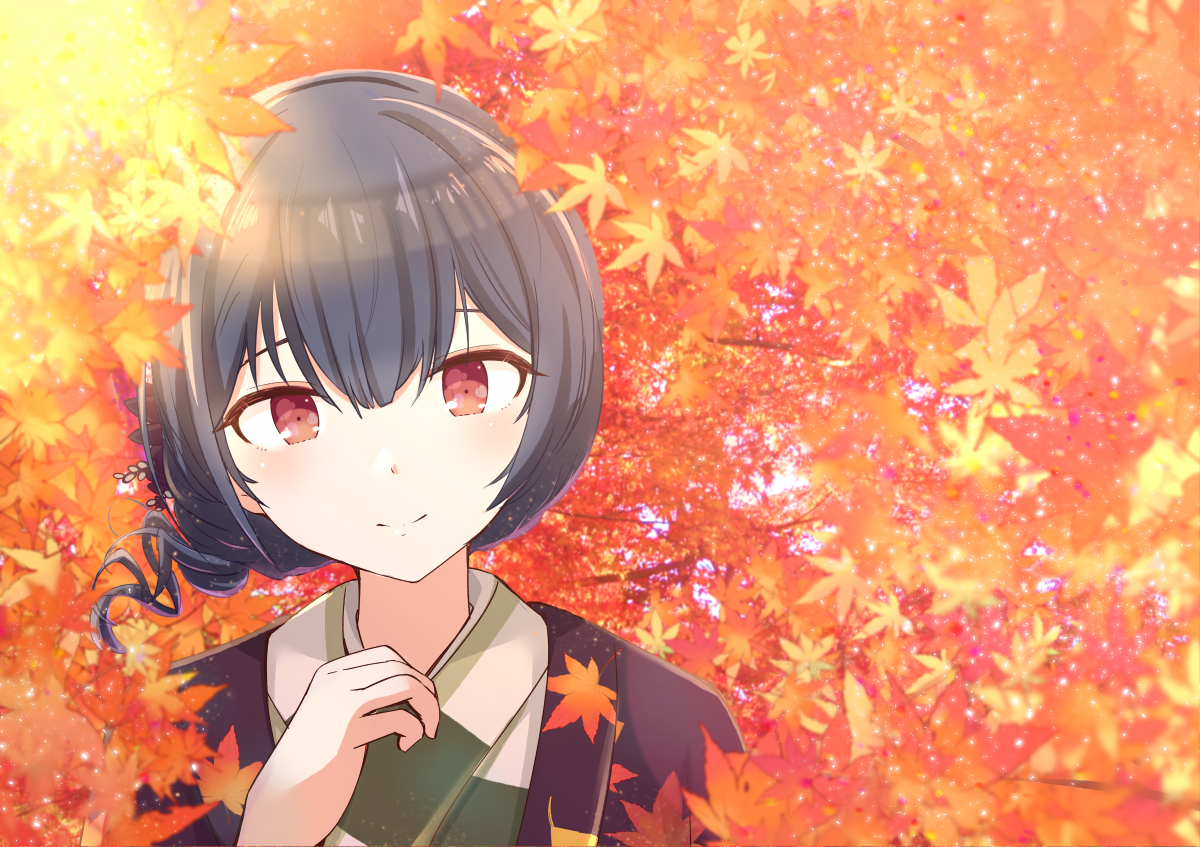 可爱的日漫猫系少女"杜野凛世"的插画壁纸来了,个性实足