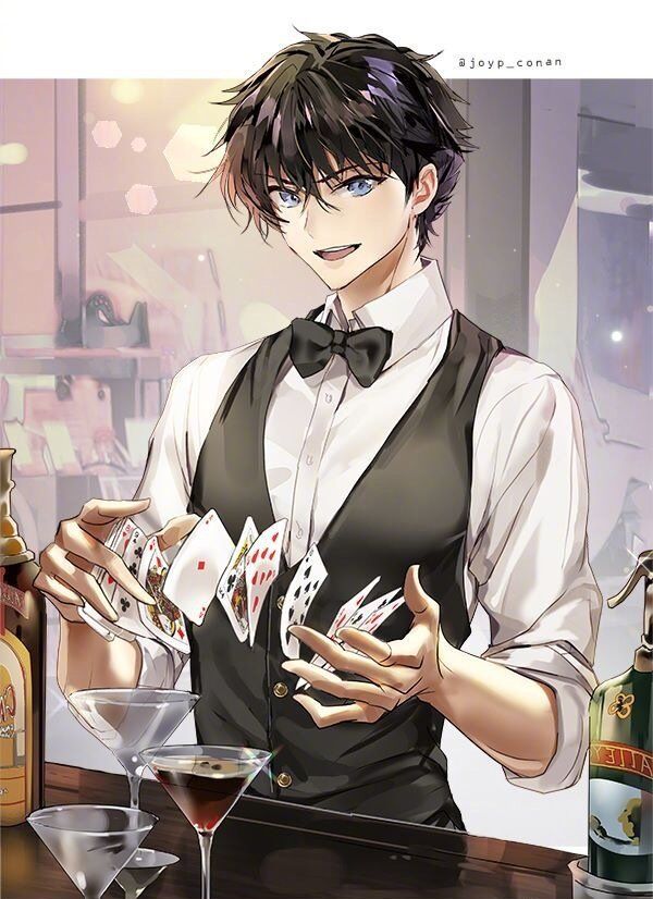 名侦探柯南:二次元动漫超高颜值男团,这样的柯南你们爱了吗?