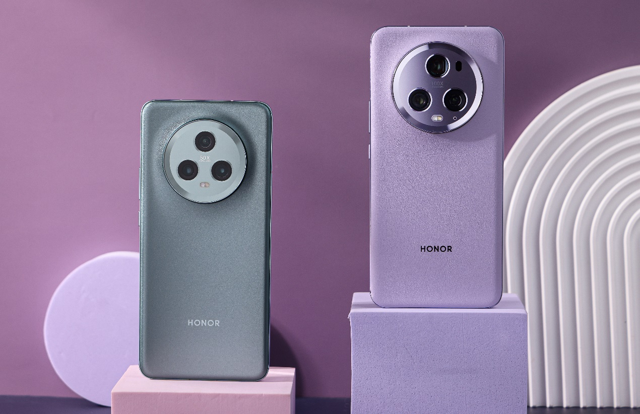 缪斯之眼3.0星轮三摄 荣耀magic5系列手机外观图赏