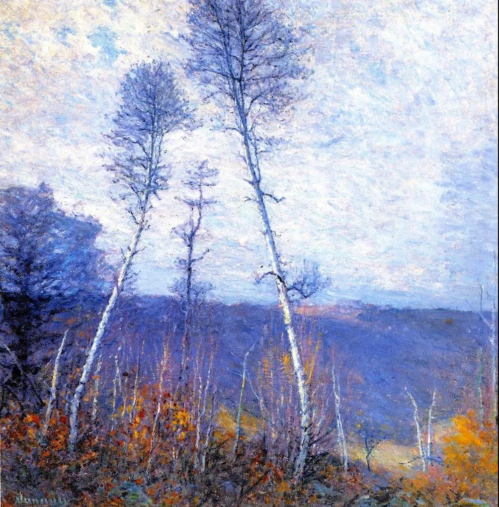 美不胜收的印象派风景油画