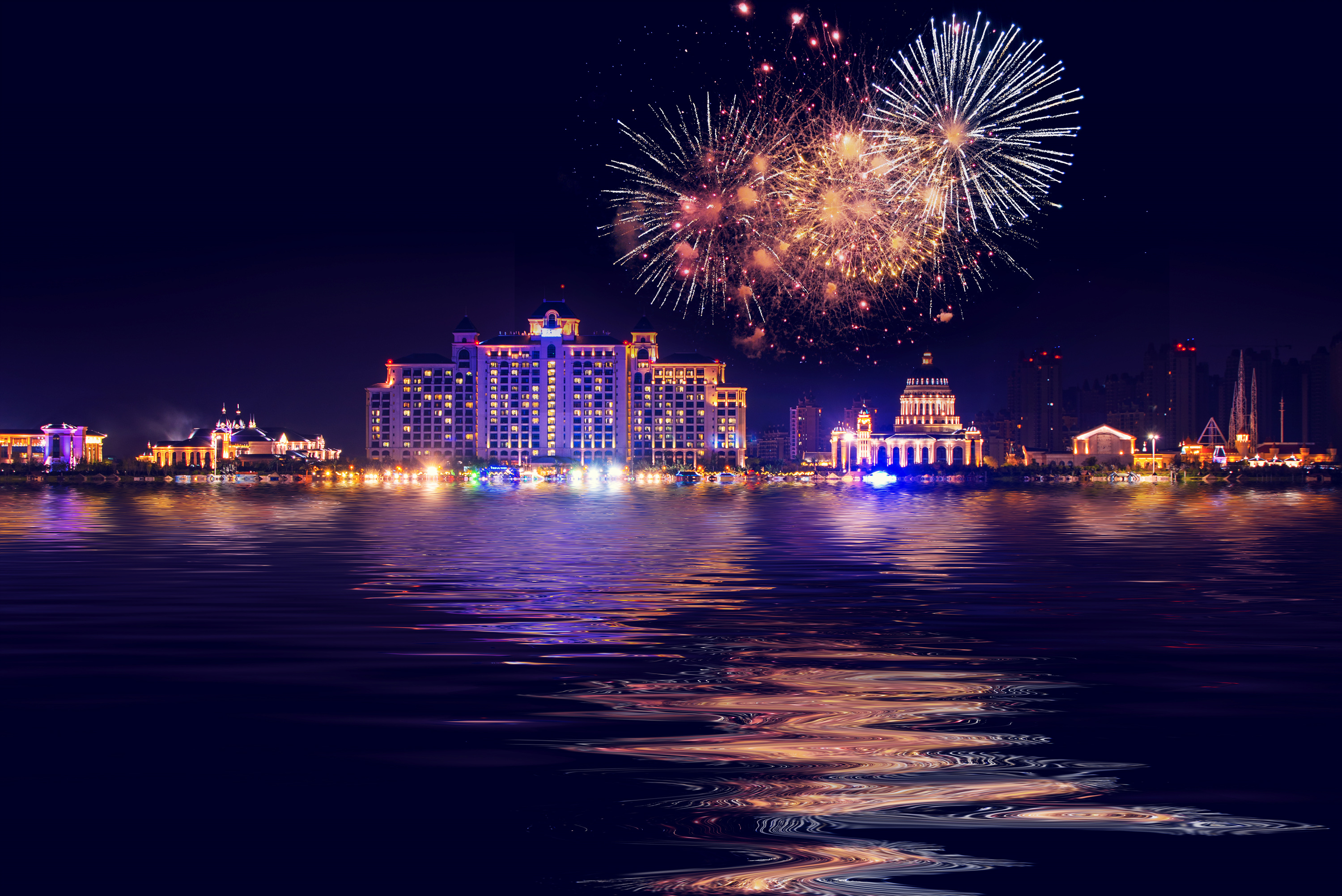 恒大海上威尼斯,祝大家中秋快乐!