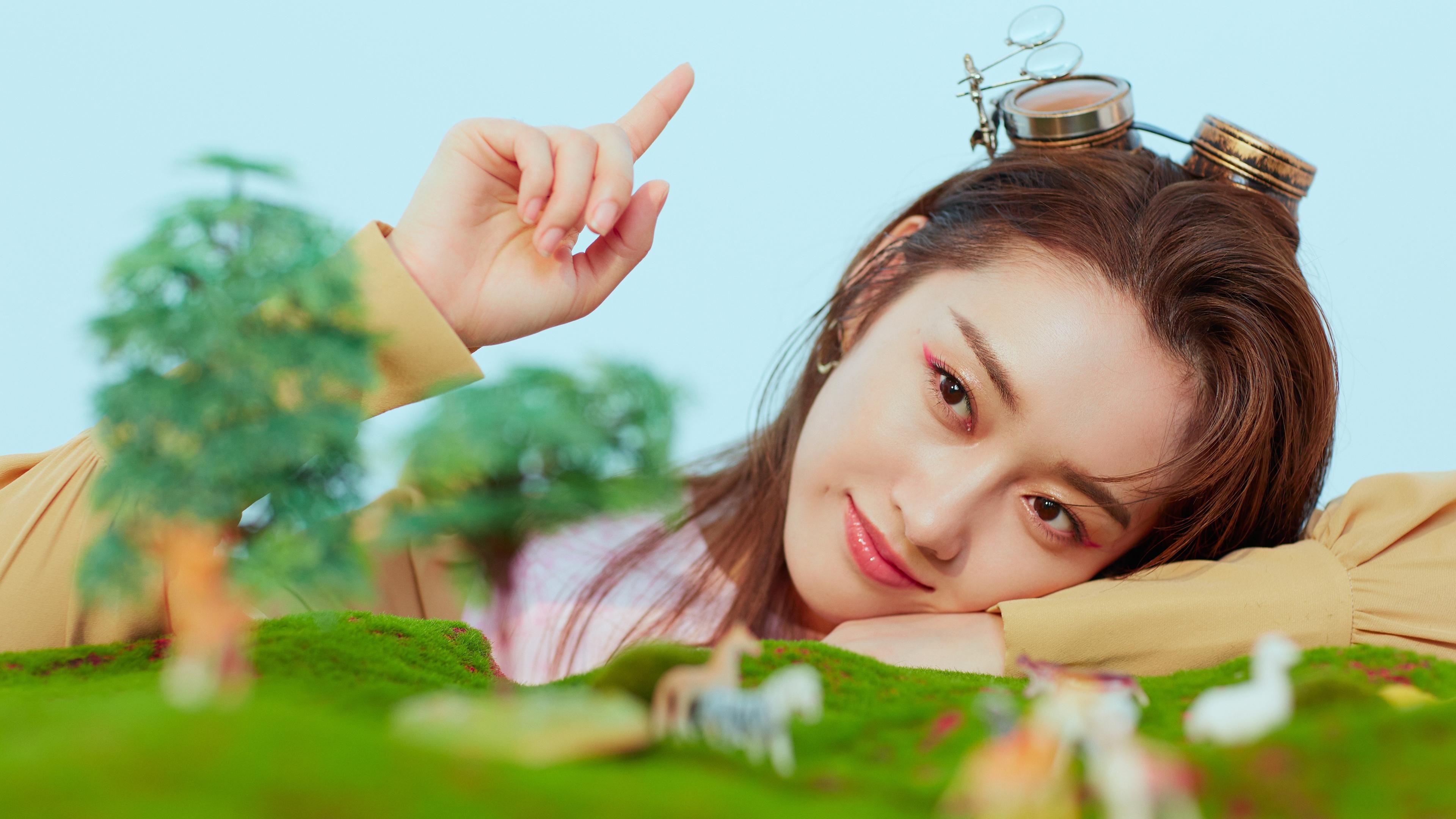 清新,甜美,宣璐在迪士尼的俏皮可爱写真照片