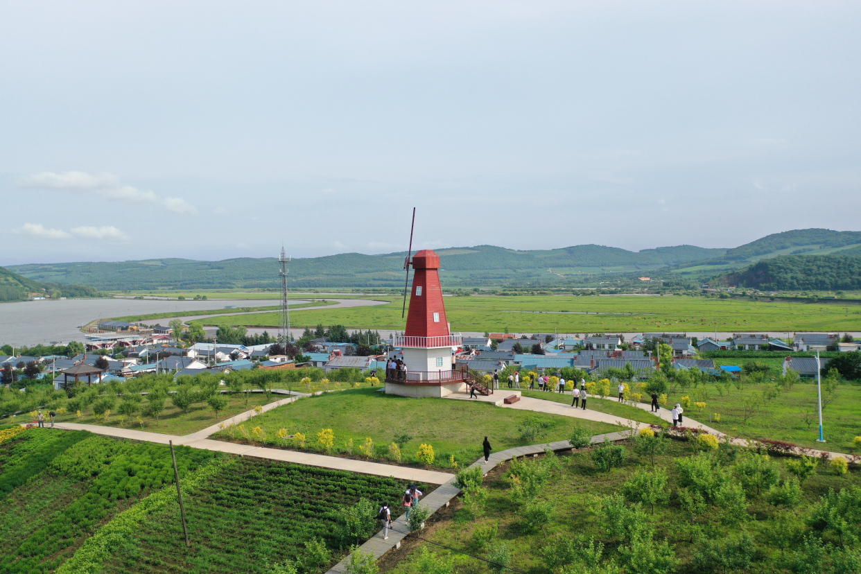 敦化市雁鸣湖镇小山村图片