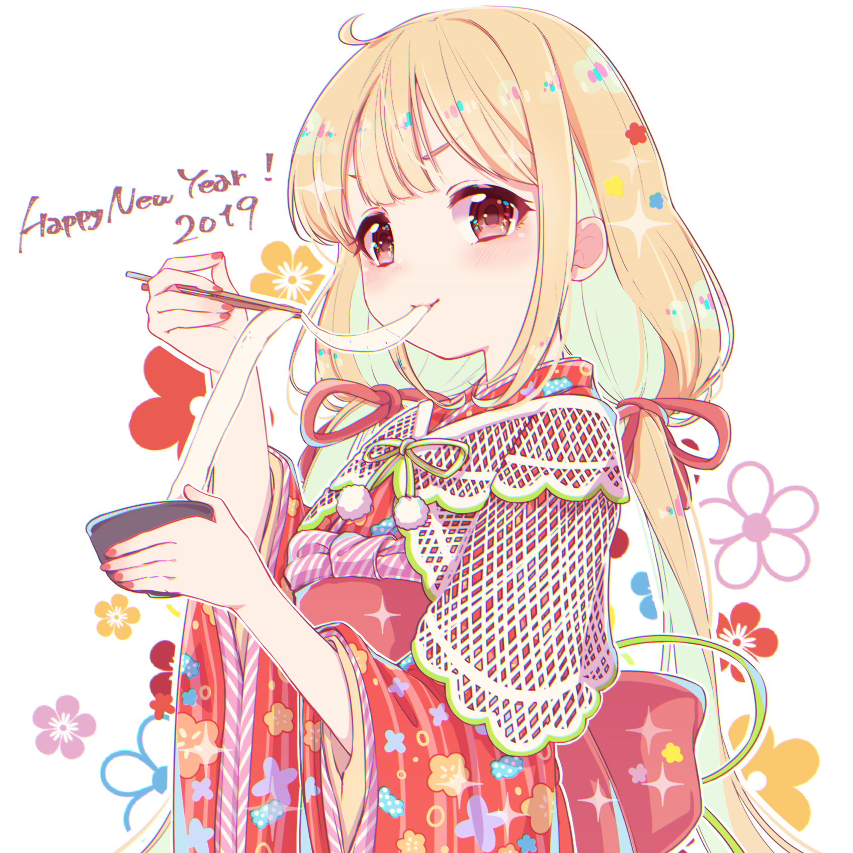 双叶杏是哪部日漫里的人物,她的高清插画壁纸画得真有个性