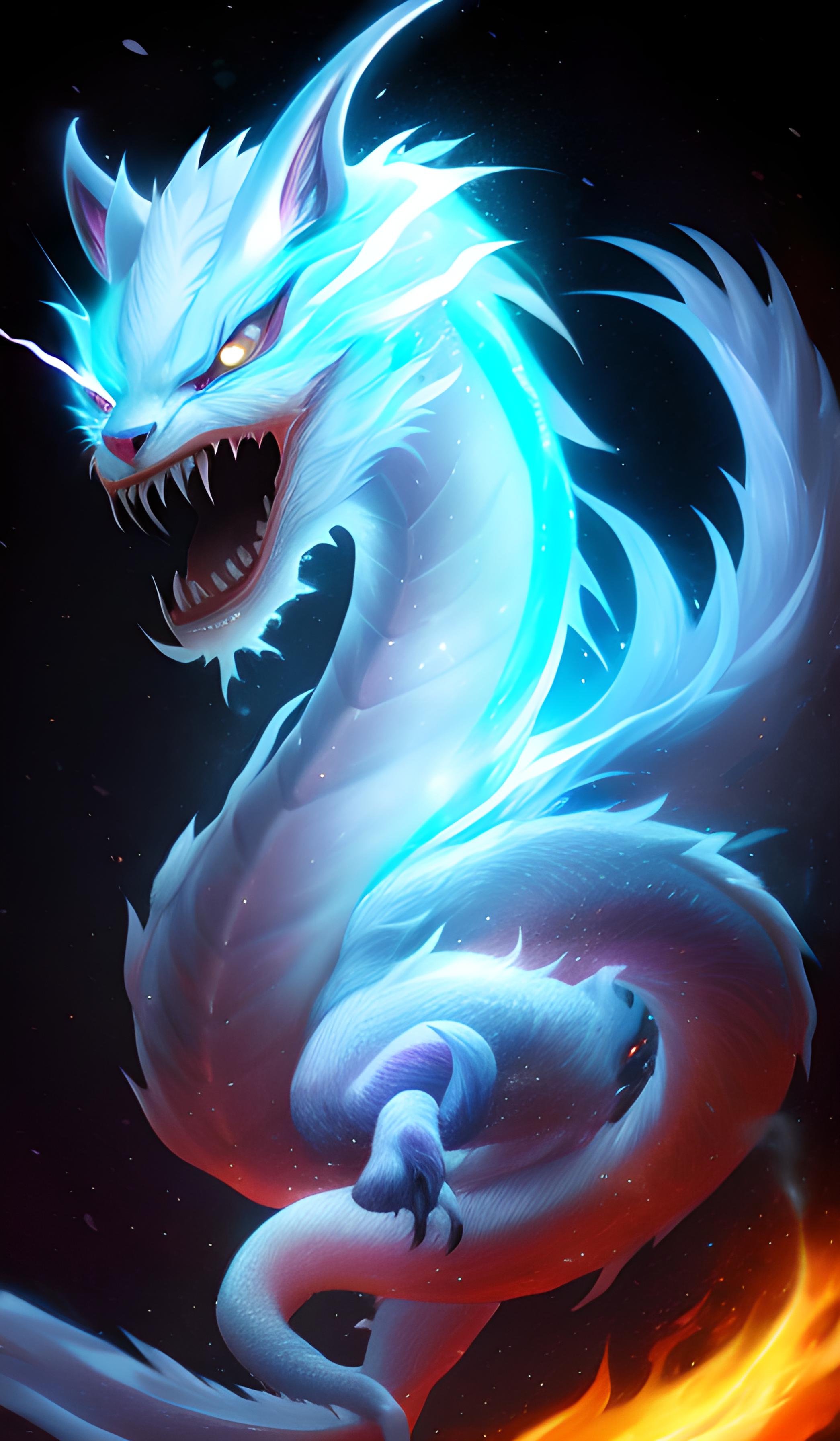 这大概是山海经中传说的神兽龙虎