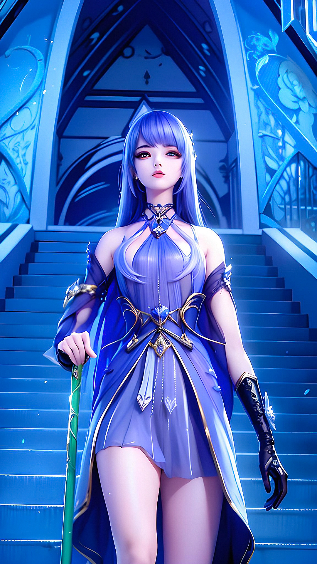 动漫壁纸神印王座圣采儿4k超高清手机壁纸