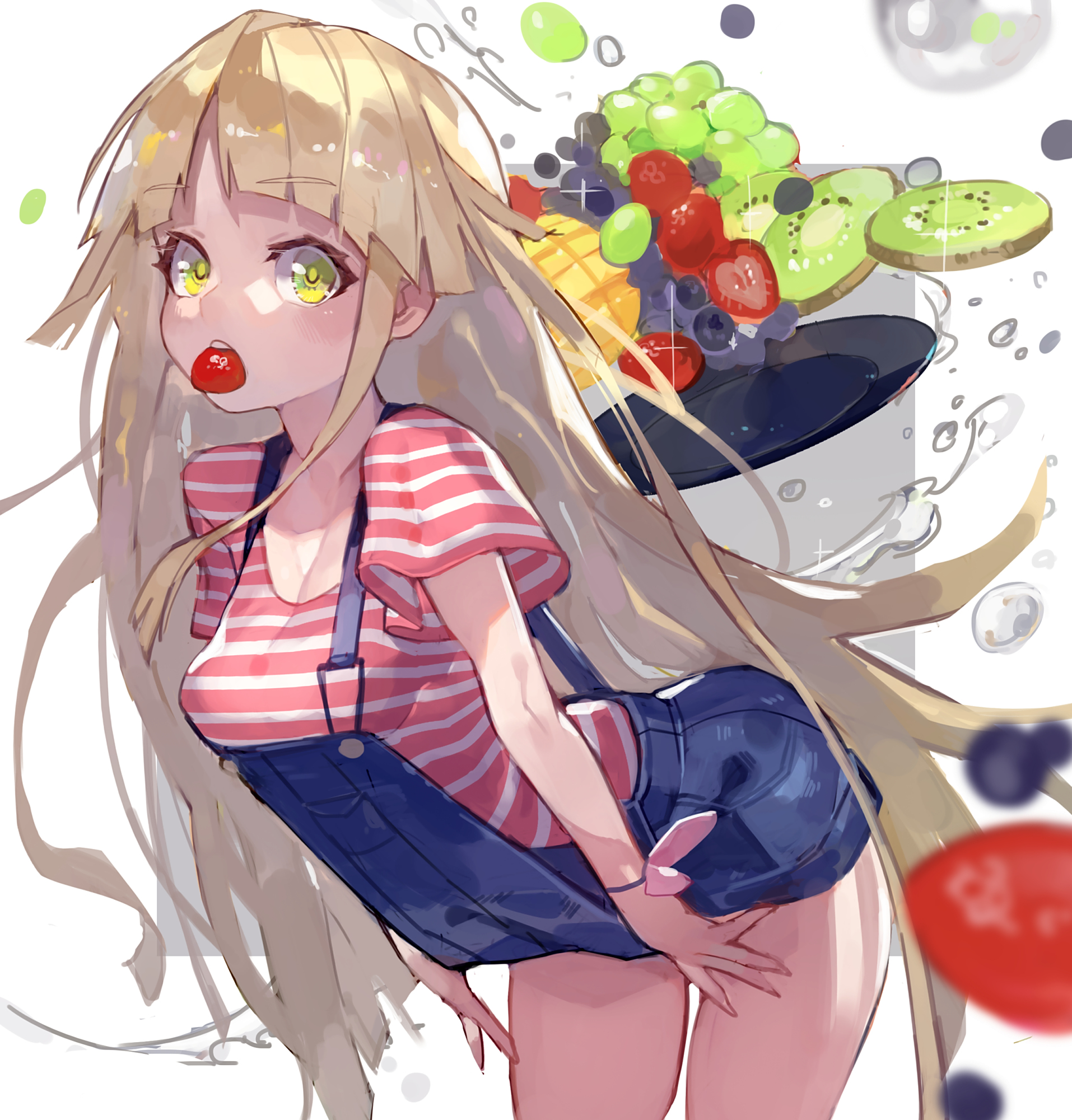 日漫《bang dream!》里这位可爱女主角"弦卷心"的高清插画壁纸