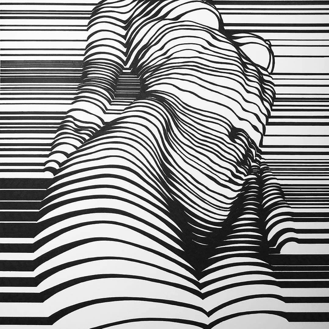 线条居然可以这么诱惑,nester formentera作品