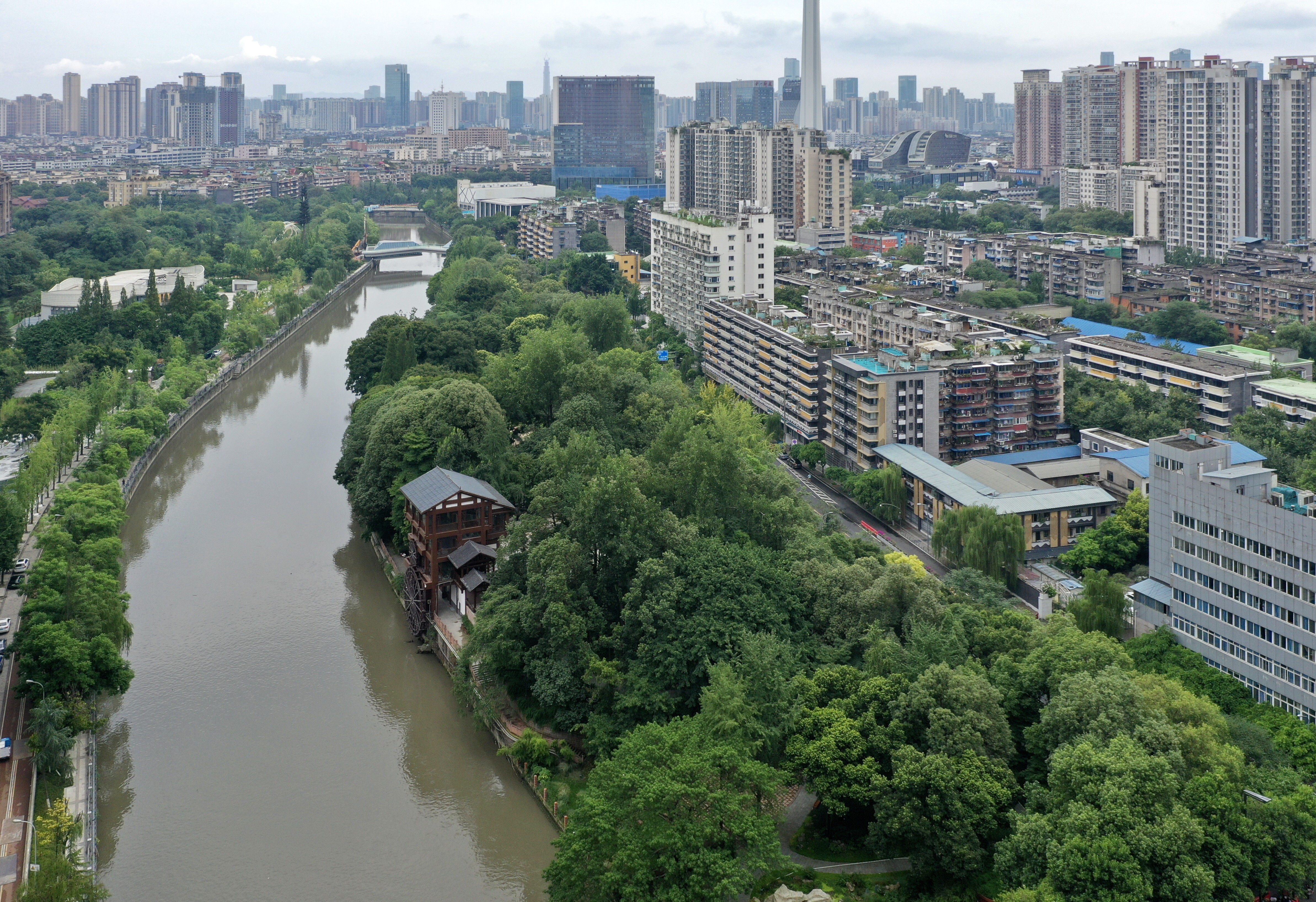 成都活水公园焕新颜|光影成都